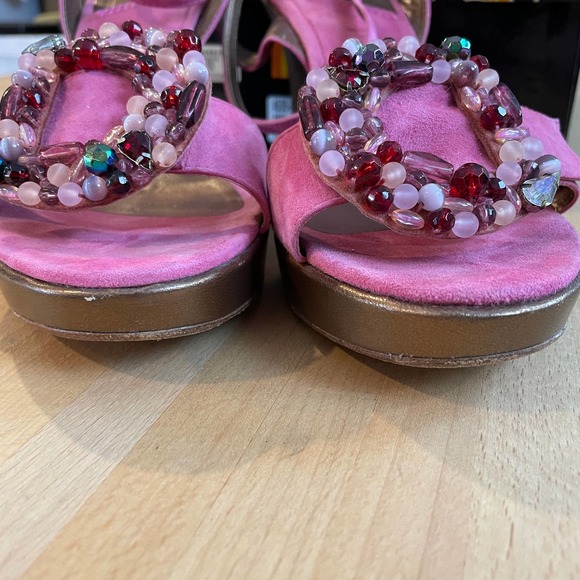 Pepol Ankle Strap Wedges - Barbie! - Picture 13 of 13